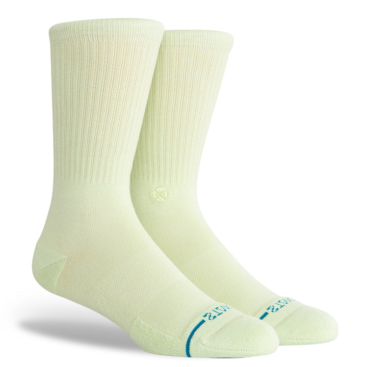 "Icon" Combed Cotton Crew Socks by Stance