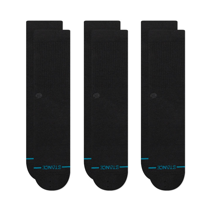 Stance "Icon 3 Pack" Combed Cotton Socks