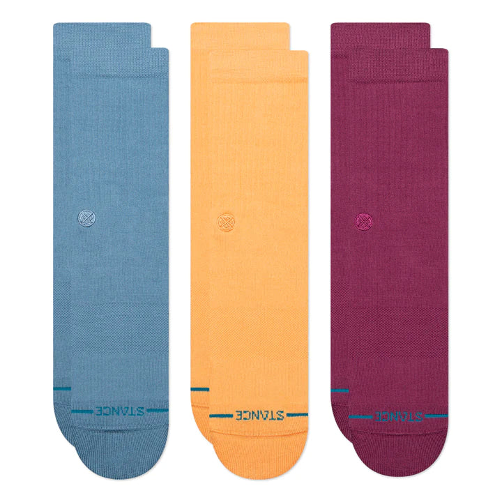 Stance "Icon 3 Pack" Combed Cotton Socks