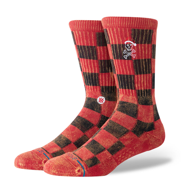 "Santarchy" Combed Cotton Blend Socks by Stance