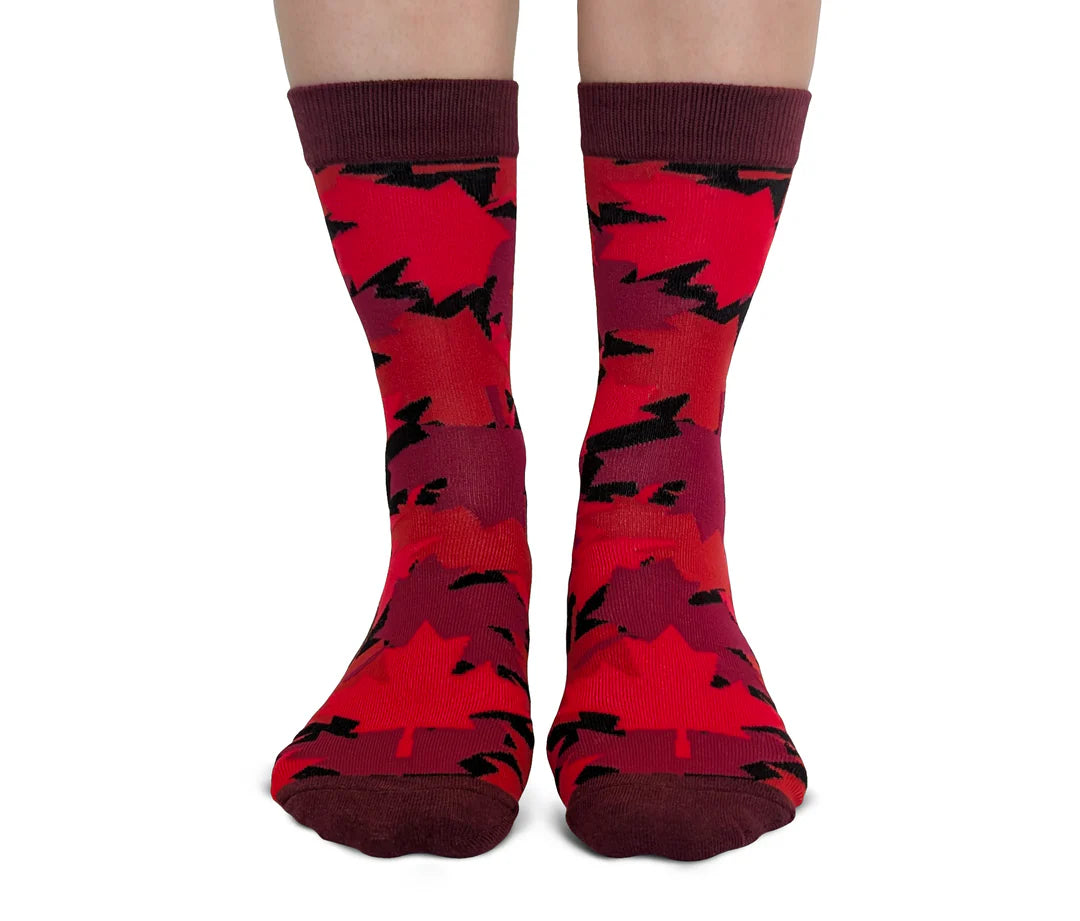 Chaussettes mi-mollet en coton « Patriot Love » par Uptown Sox - Grande