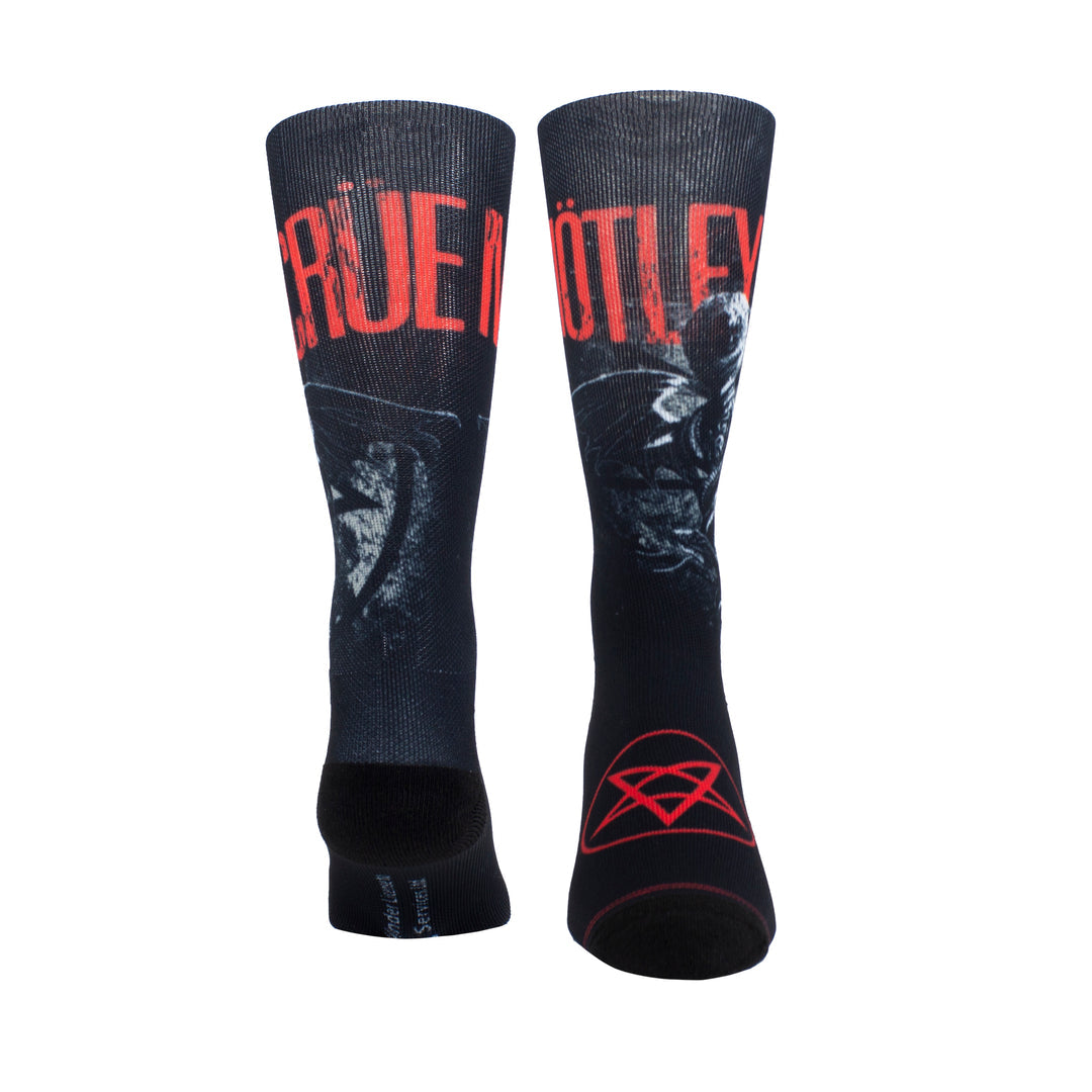 Chaussettes mi-mollet « Motley Crue Dr. Feelgood » de Perri - Taille L 