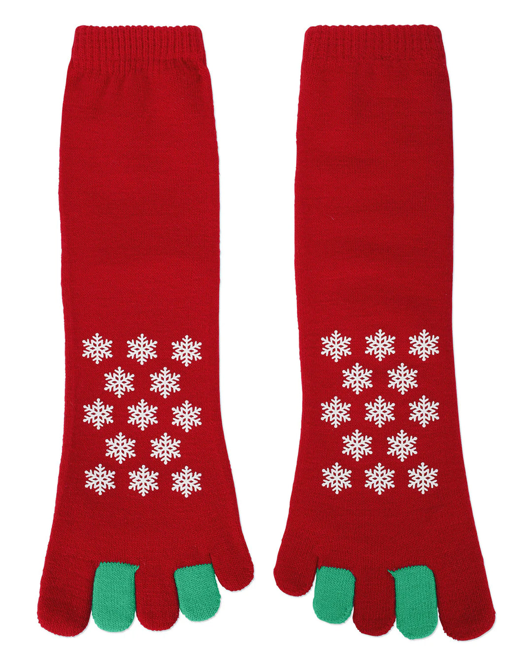 "Let it Snow Toe Sock" Non Skid Socks by Me Moí - One Size