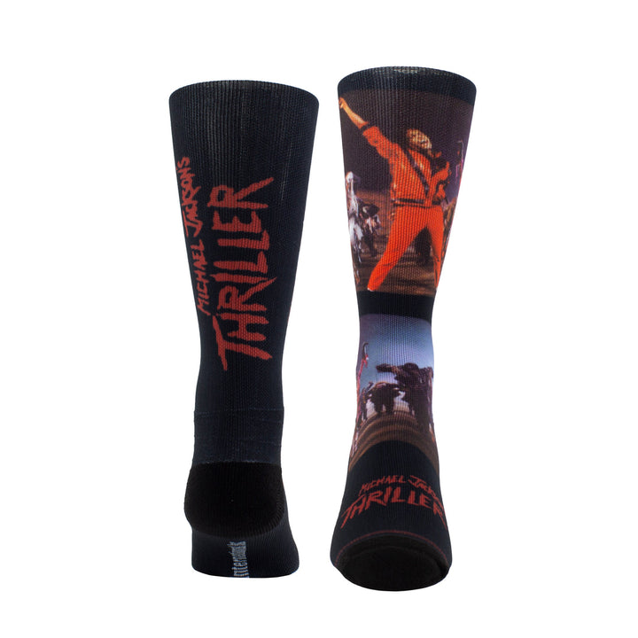 Chaussettes mi-mollet « Michael Jackson Thriller » de Perri - Grande