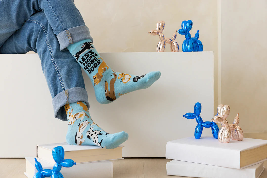 Chaussettes en coton « In a Pickle » par Uptown Sox