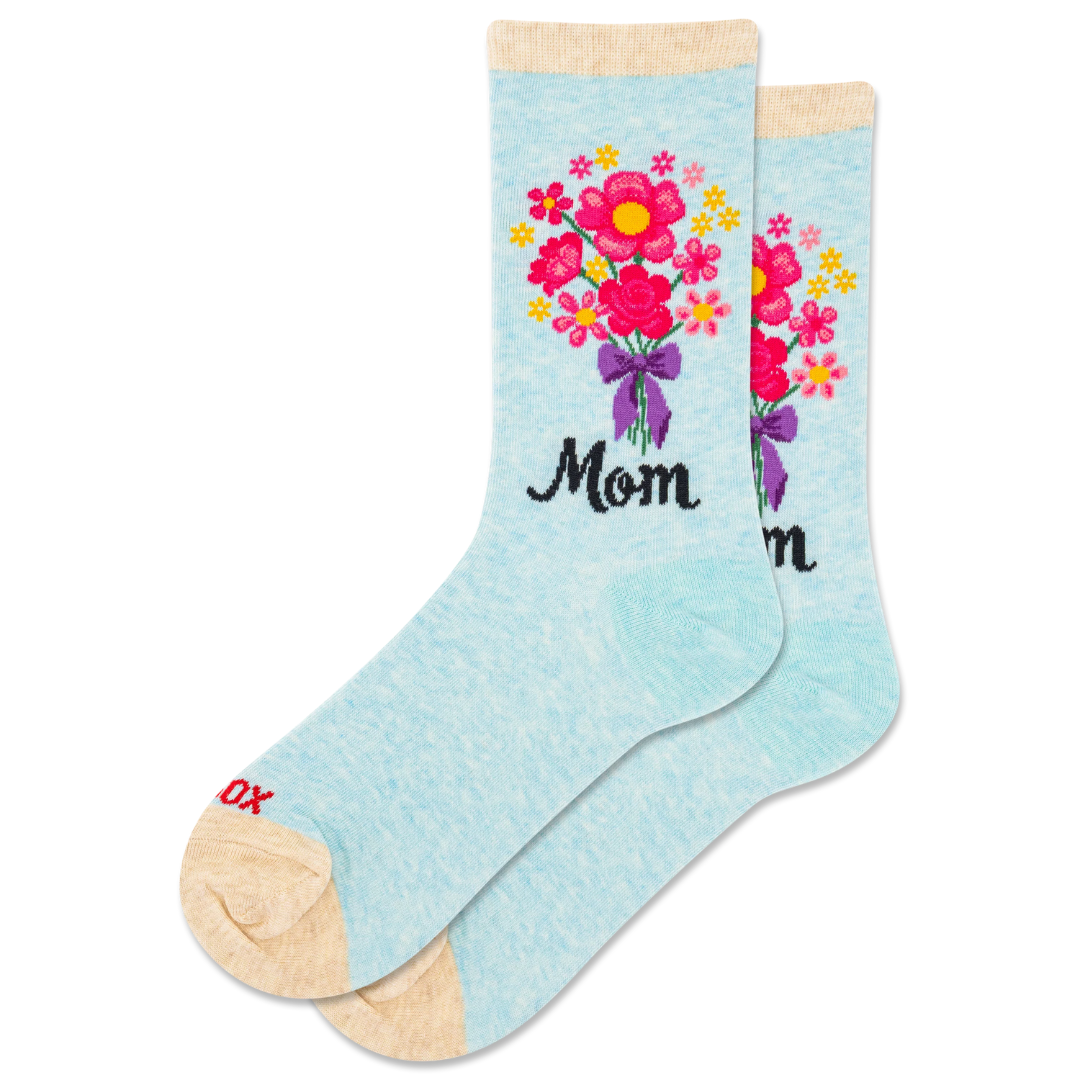 Chaussettes en coton « Cat Mom » par Hot Sox - Medium 