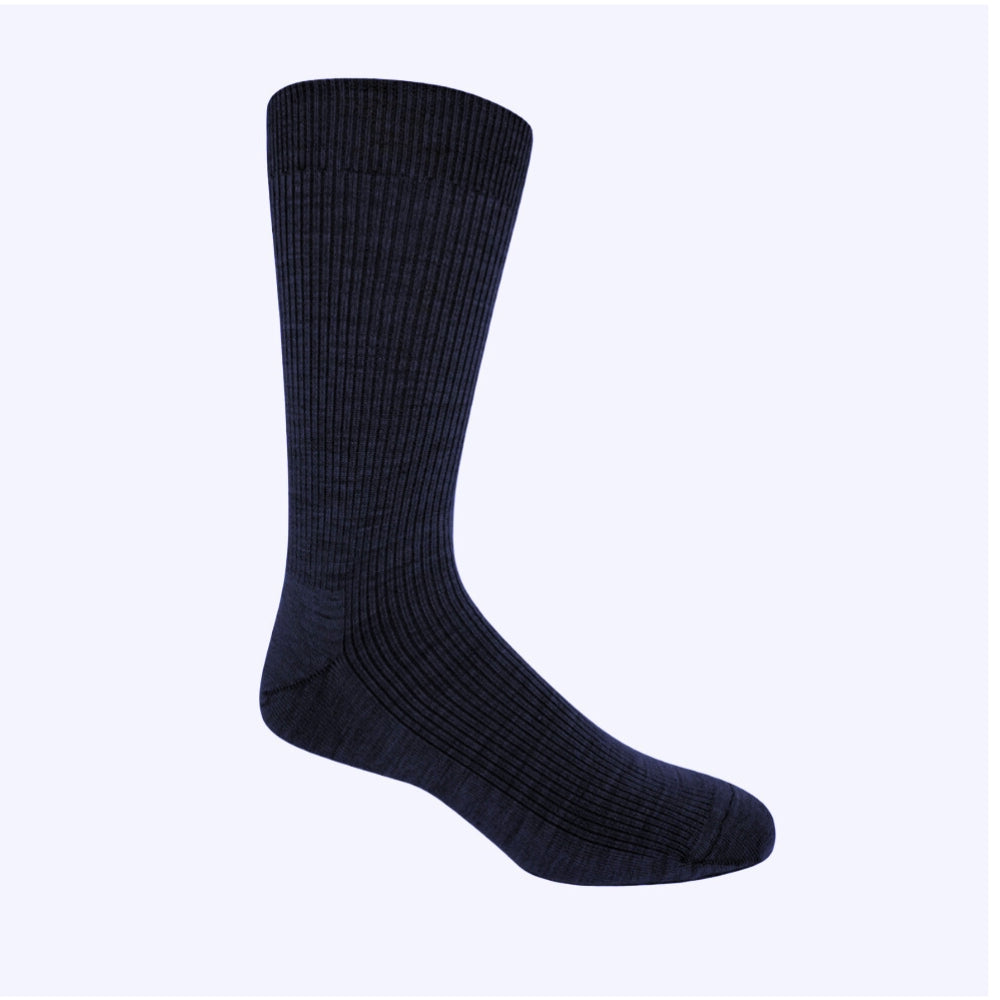 Vagden Merino Wool Diabetic Socks | Non-Elastic Dress Fit Medium / Brown Vagden Merino Wool Diabetic Socks | Non-Elastic Dress Fit Medium / Brown