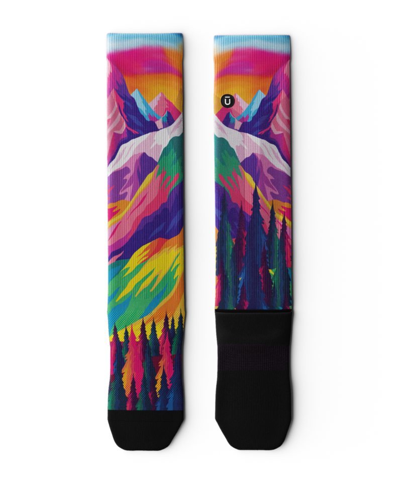 "Nature Trip" Knee High Compression Socks by Outway