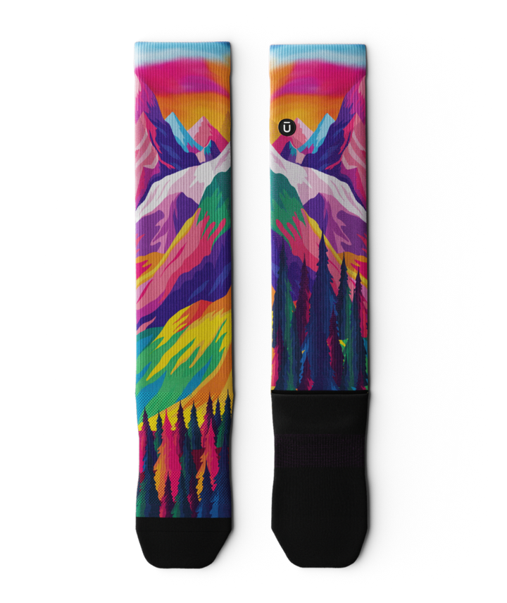 "Nature Trip" Knee High Compression Socks by Outway