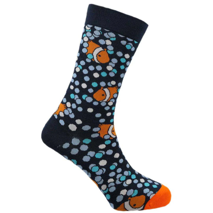 "Nemo" Bamboo Crew Socks By Sexy Socks