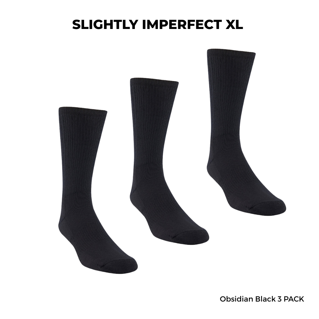 3 PAIR - J.B. Field's "Hiker GX" Merino Wool Hiking Sock (SLIGHTLY IMPERFECT) - NEUTRAL