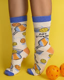Chaussettes en coton « In a Pickle » par Uptown Sox