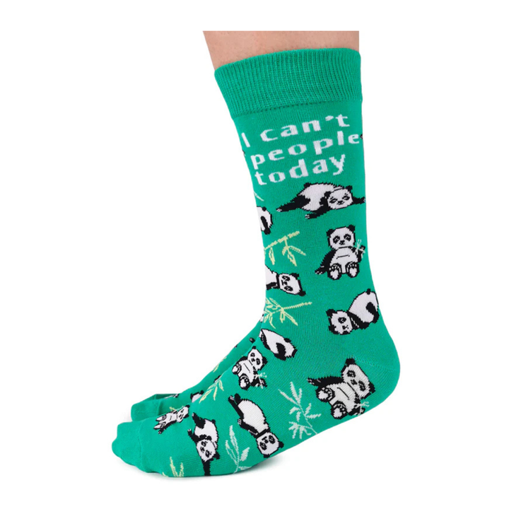 Chaussettes en coton « Passive Panda » par Uptown Sox
