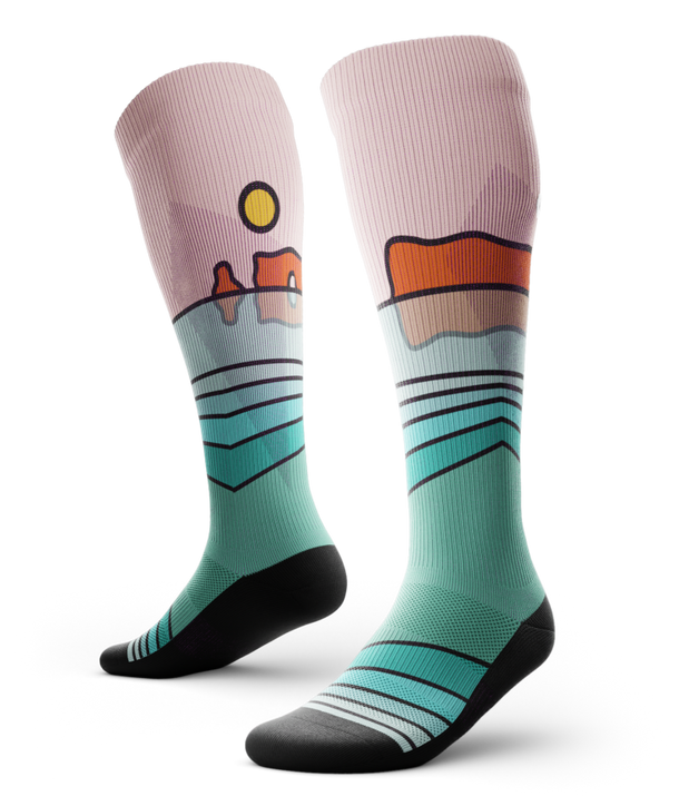 "Perce" Knee High Compression Socks by Outway