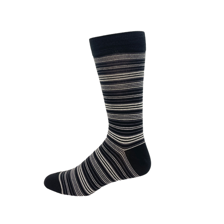 Chaussettes en coton Vagden « Stripe » - Grande taille