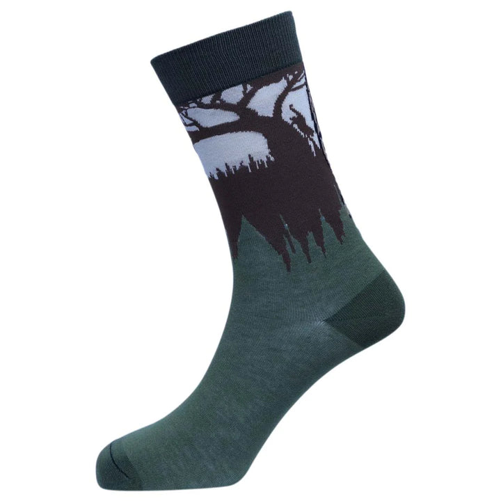 "Predator" Natural Bamboo Crew Socks by Sexy Socks