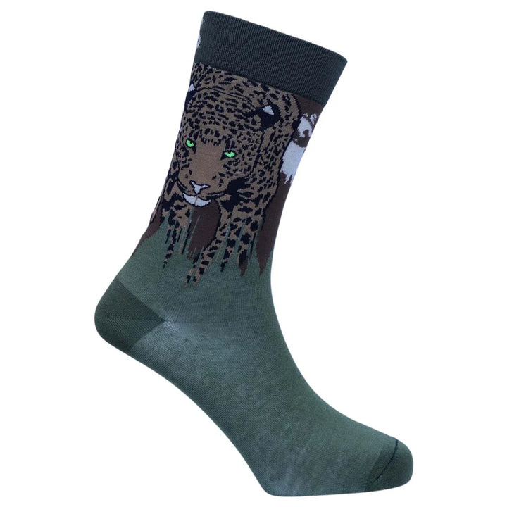 "Predator" Natural Bamboo Crew Socks by Sexy Socks