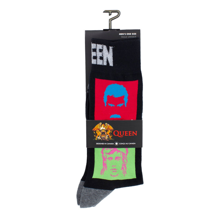 "Queen Hot Space" Crew Socks by Perris - Large
