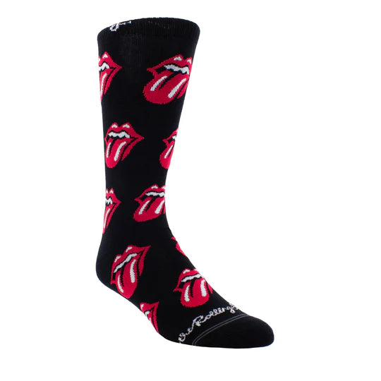 Chaussettes « Rolling Stones Red Tongues » de Perri - Grande taille 