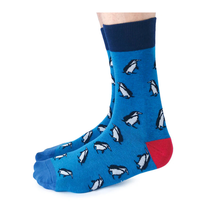 Chaussettes mi-mollet en coton « Rockhopper » par Uptown Sox - Taille L