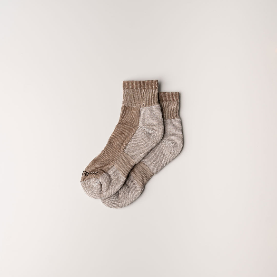 J.B. Field's Hiking "Hiker GX" 74% Merino Wool Low-Cut Ankle Socks