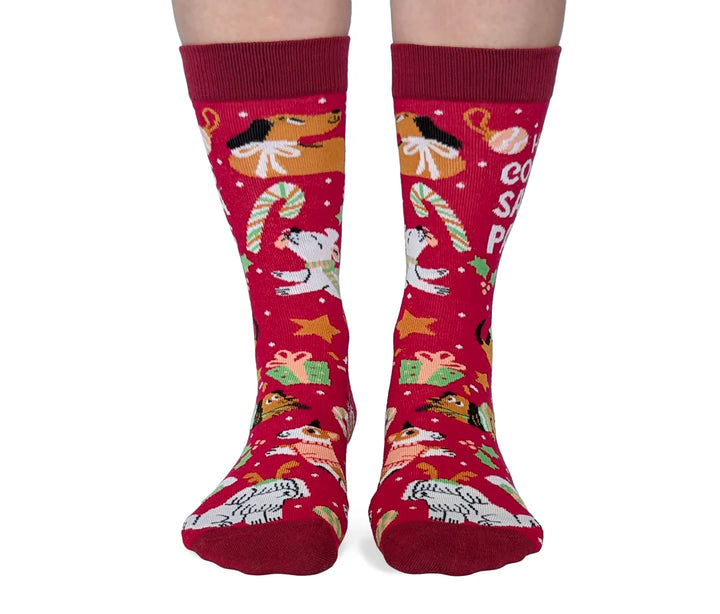 Chaussettes en coton « In a Pickle » par Uptown Sox