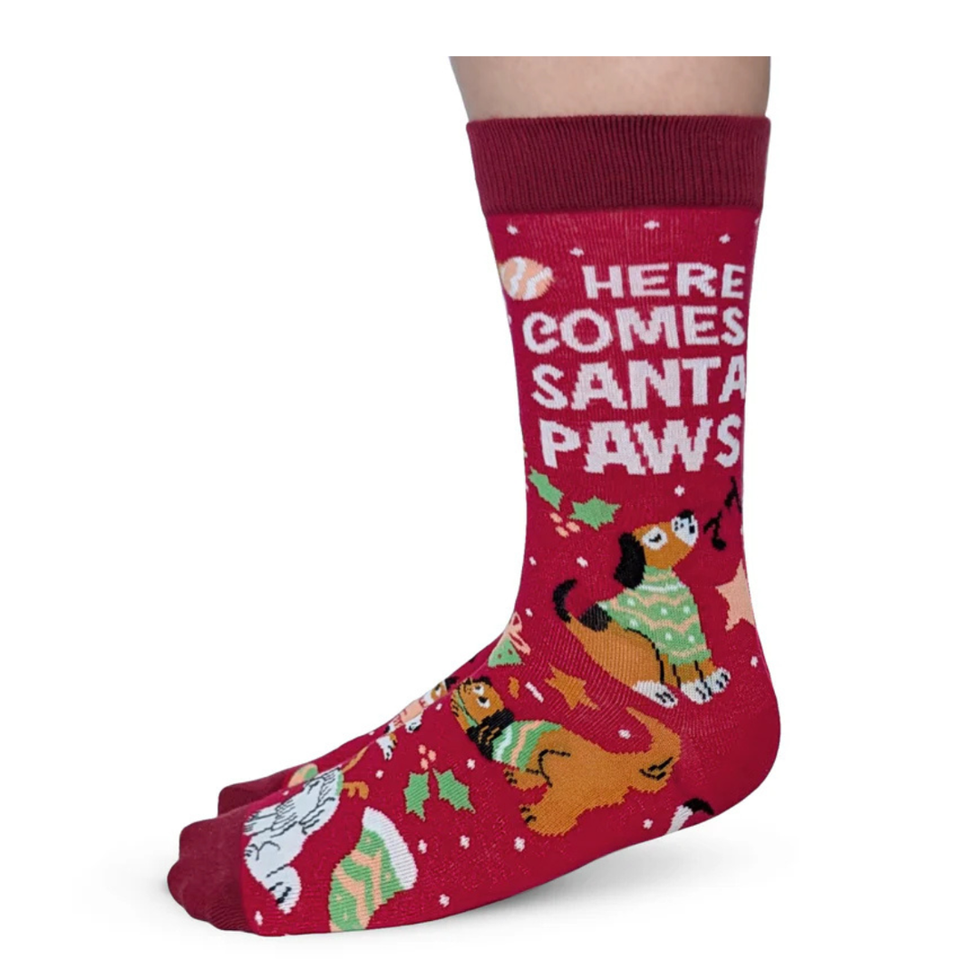 Chaussettes en coton « In a Pickle » par Uptown Sox