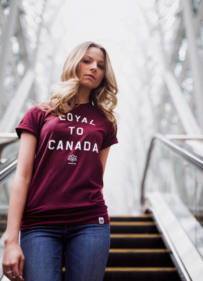 LOYAL to CANADA Unisex Tee - 100% Cotton