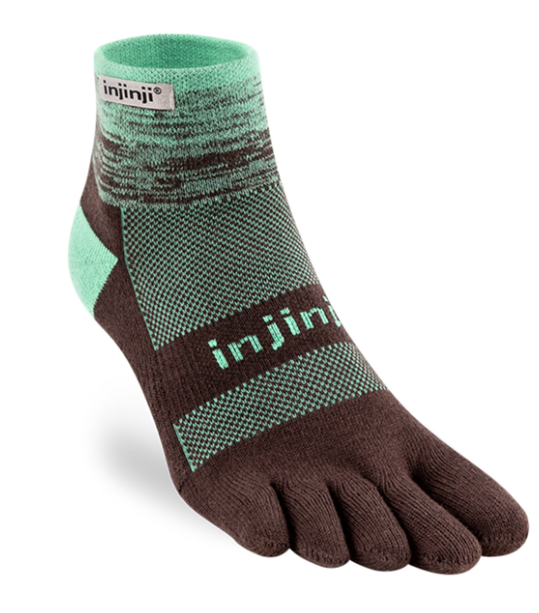 Injinji Trail Midweight Mini-Crew Ankle Socks - Unisex