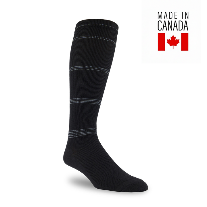Chaussettes de compression hautes Arriva en holofibre graduée (12-16 mmHg)