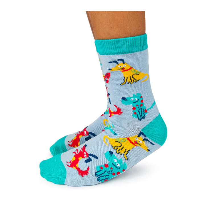 Kids Cotton Crew Socks by Uptown Sox