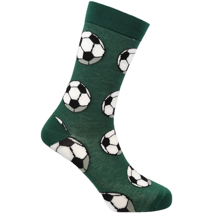 "Soccerballs" Bamboo Crew Socks By Sexy Socks