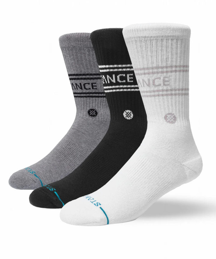 "VITAL 3 PACK" Cotton Crew Sock by Stance