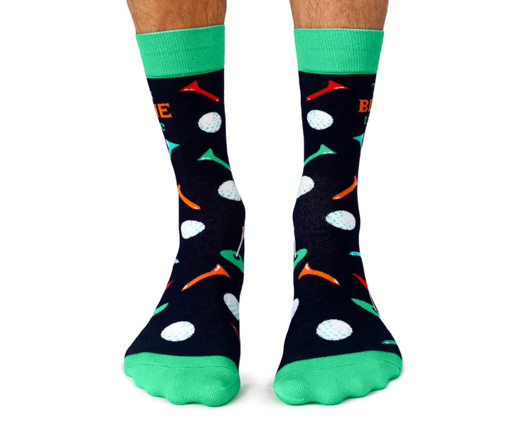 Chaussettes en coton « Talk Birdie to Me » par Uptown Sox 