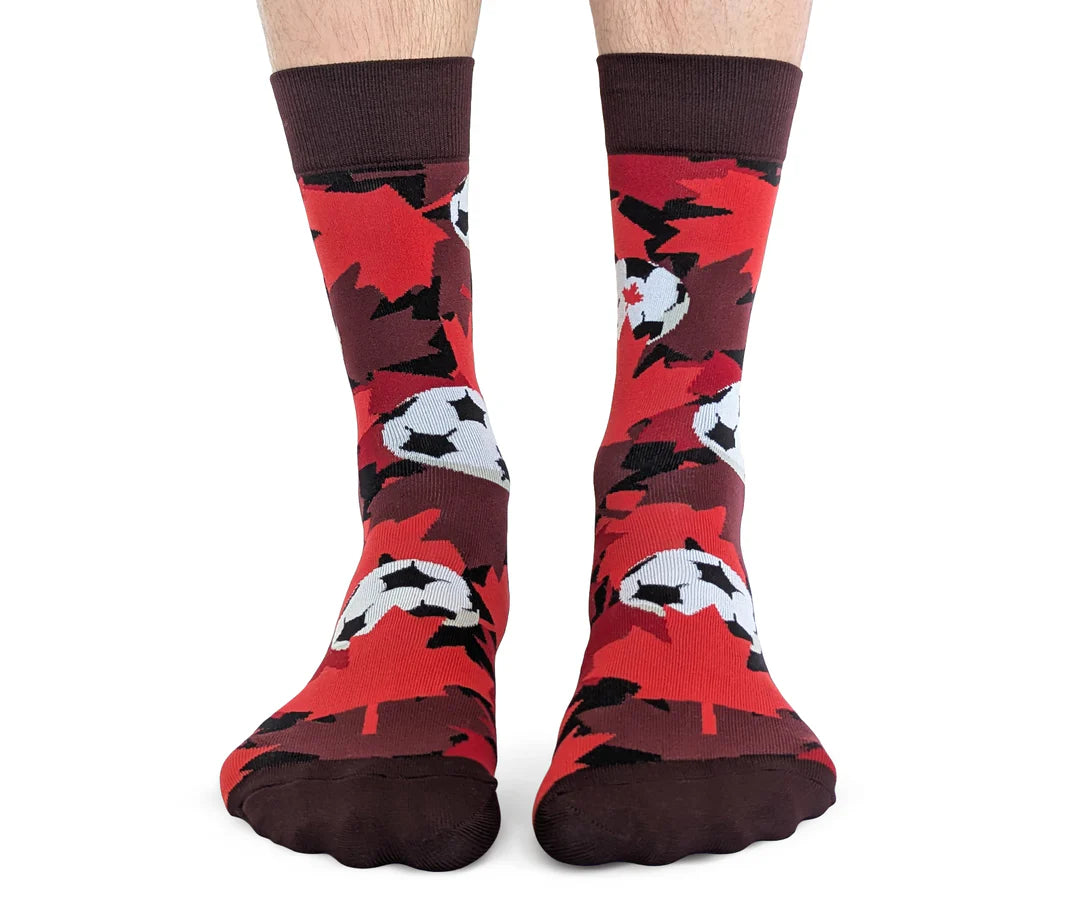 Chaussettes mi-mollet en coton « Patriot Love » par Uptown Sox - Grande