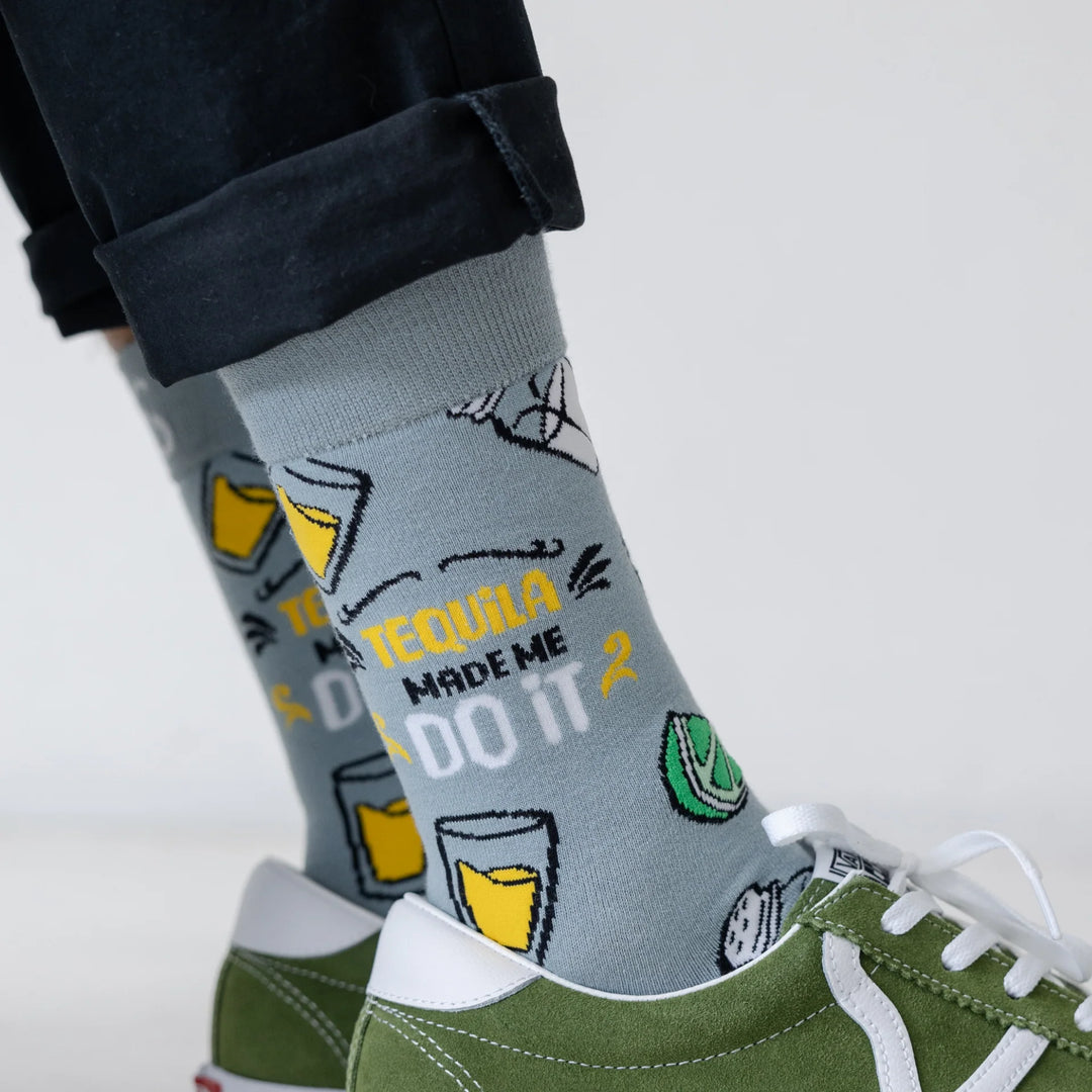"Tequila Did It" Bamboo Socks