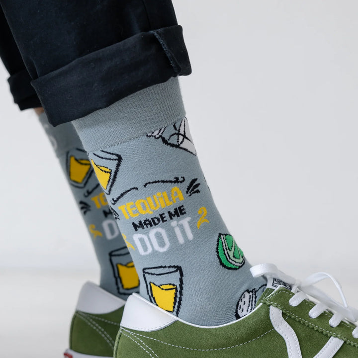 "Tequila Did It" Bamboo Socks
