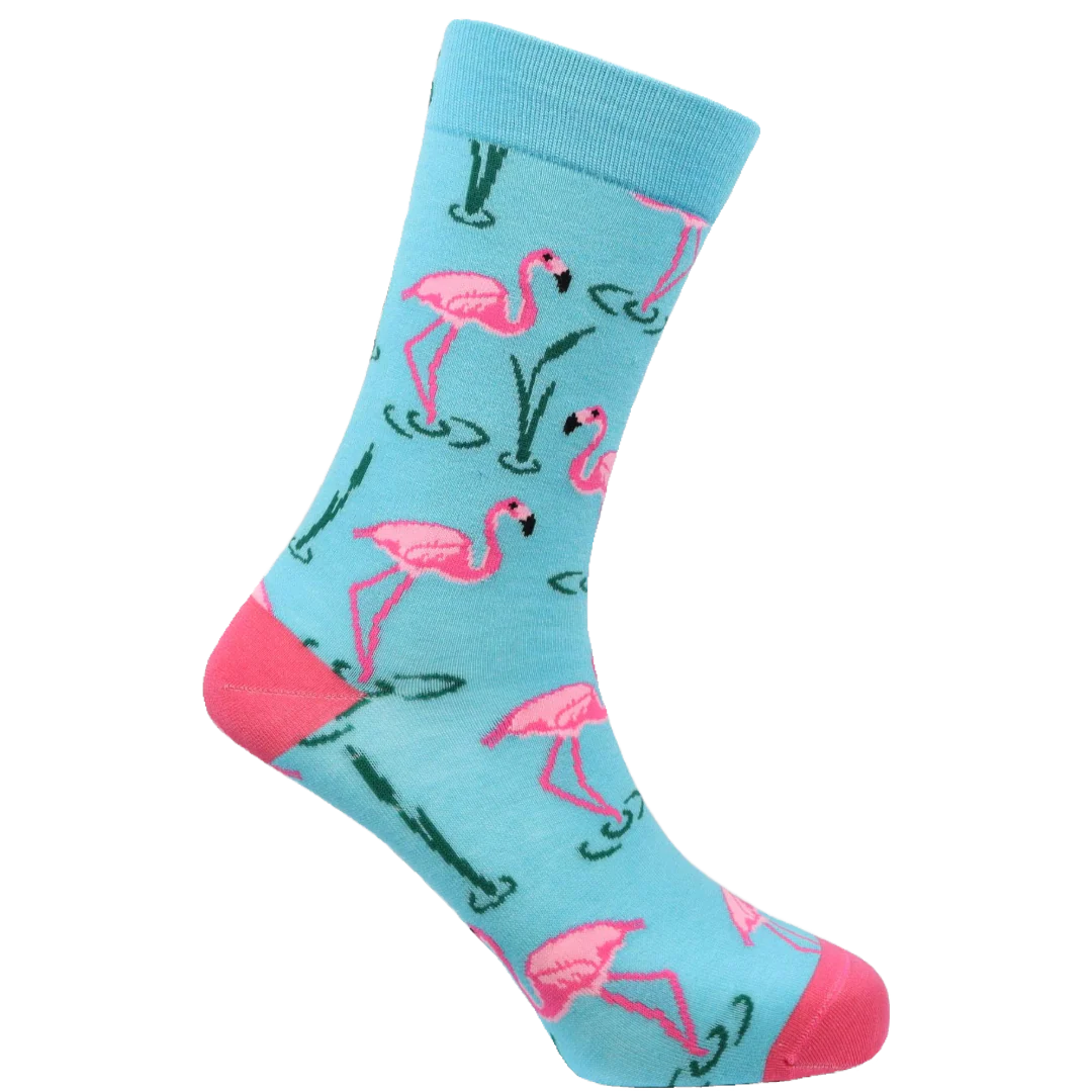 "Tropiocal Wader" Bamboo Crew Socks by Sexy Socks