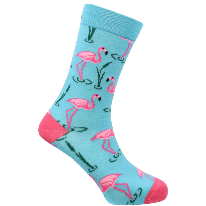 "Tropiocal Wader" Bamboo Crew Socks by Sexy Socks