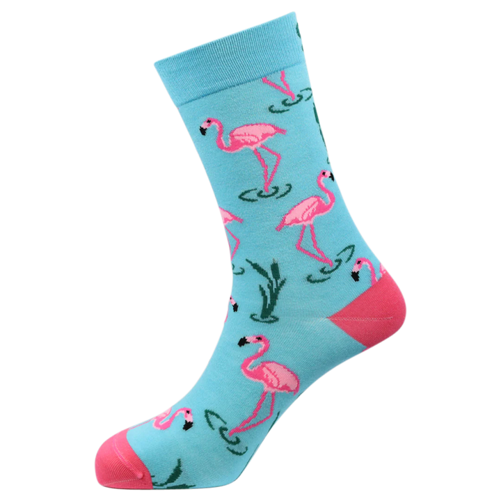 "Tropiocal Wader" Bamboo Crew Socks by Sexy Socks