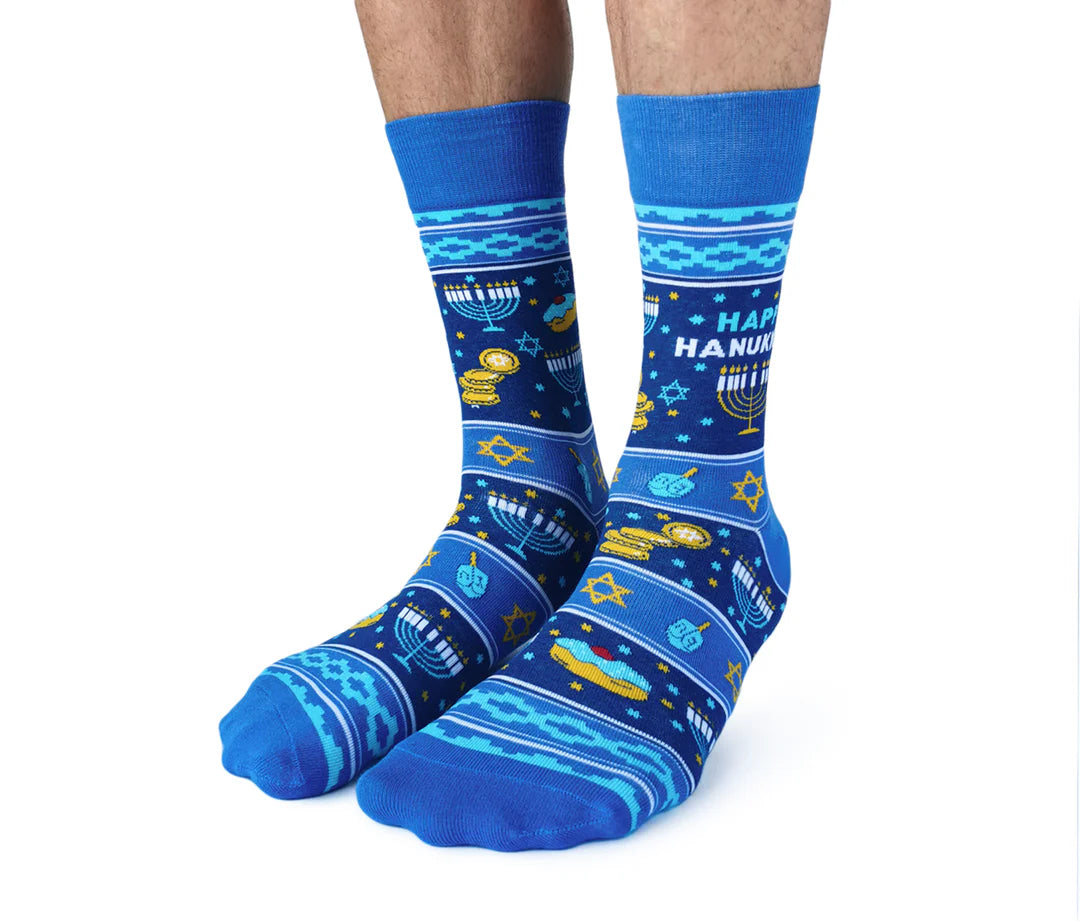 Chaussettes en coton « Sir Bacon » par Uptown Sox - Grande