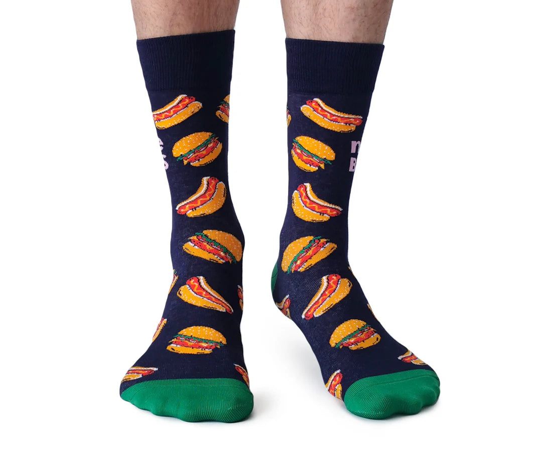Chaussettes en coton « Nice Buns » par Uptown Sox - Taille L