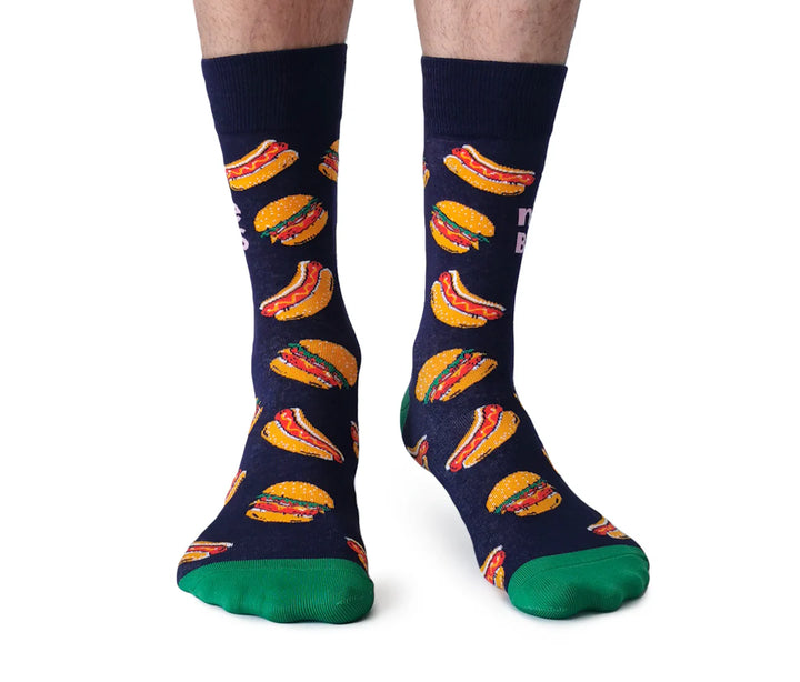 Chaussettes en coton « Nice Buns » par Uptown Sox - Taille L