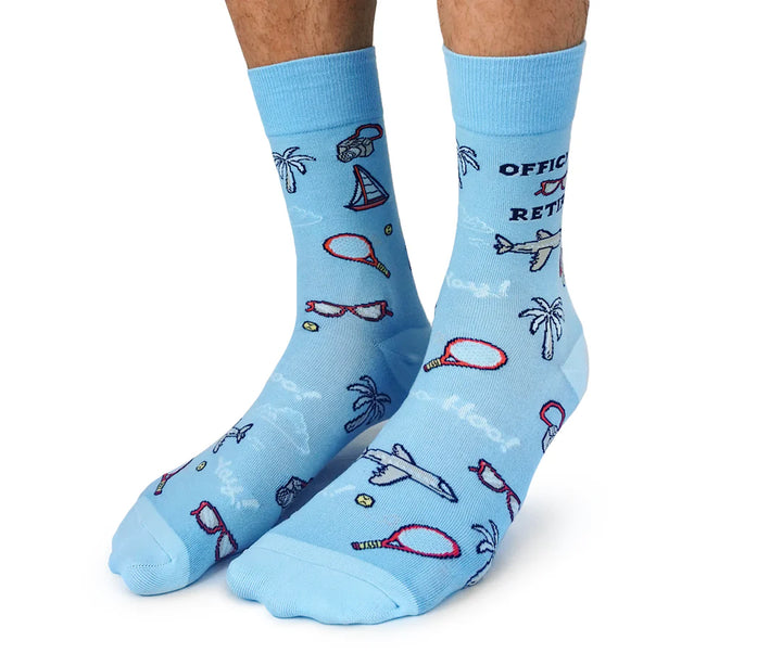 Chaussettes en coton « officiellement retirées » par Uptown Sox - Grande taille 