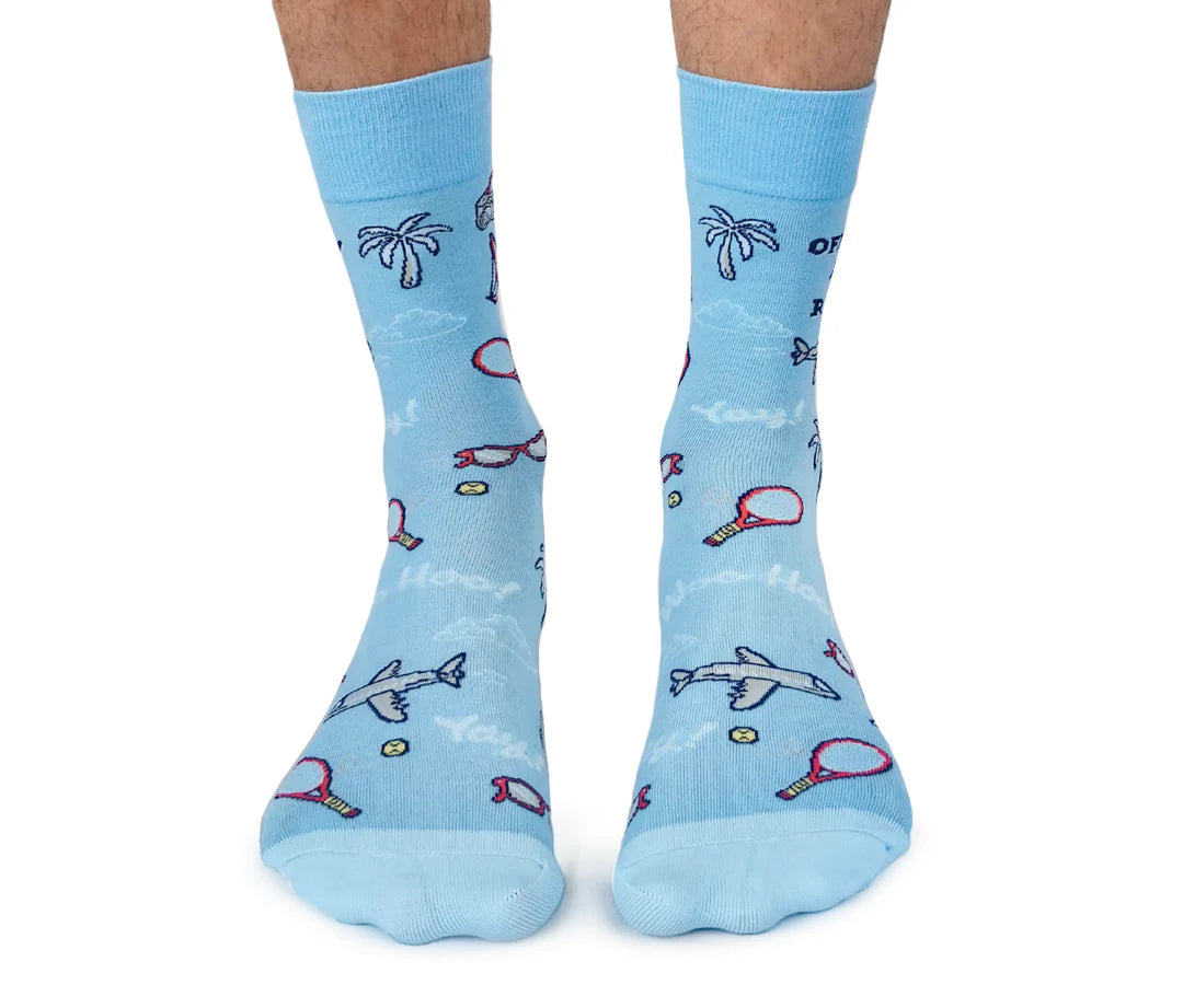 Chaussettes en coton « officiellement retirées » par Uptown Sox - Grande taille 