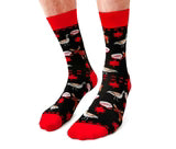 Chaussettes en coton canadien « Sorry » par Uptown Sox - Grande