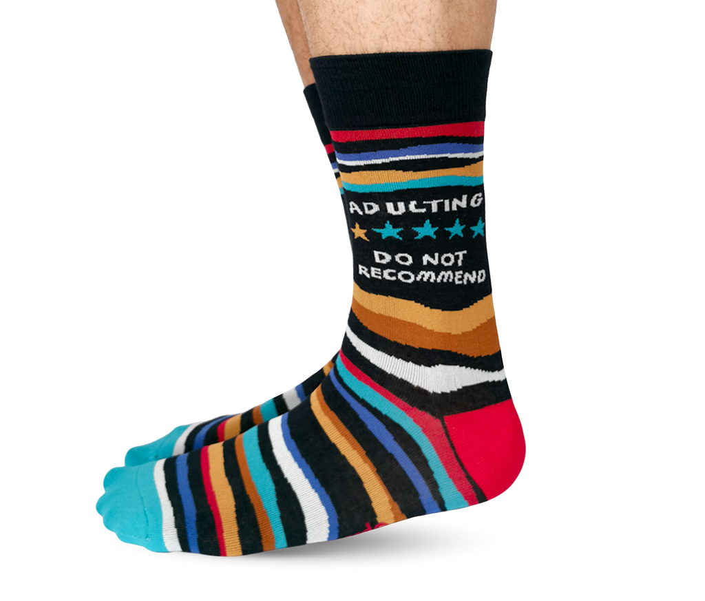 Chaussettes en coton « Grand-père préféré » par Uptown Sox - Grande 