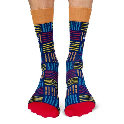 "Trophy Husband" Cotton Crew Socks by Uptown Sox - Large