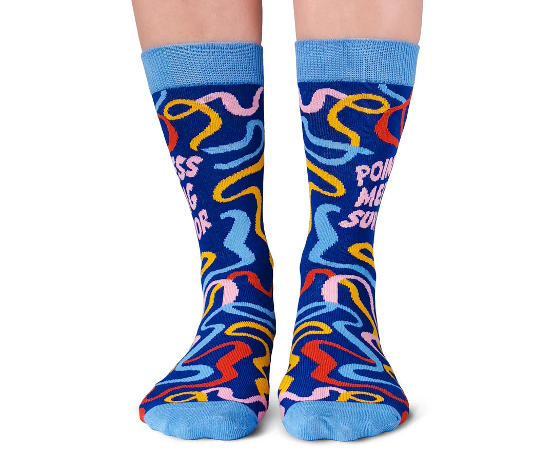 Chaussettes en coton « Grand-père préféré » par Uptown Sox - Grande 