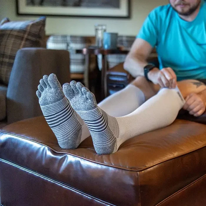 Over the calf Compression Toe Socks by Injinji - Unisex